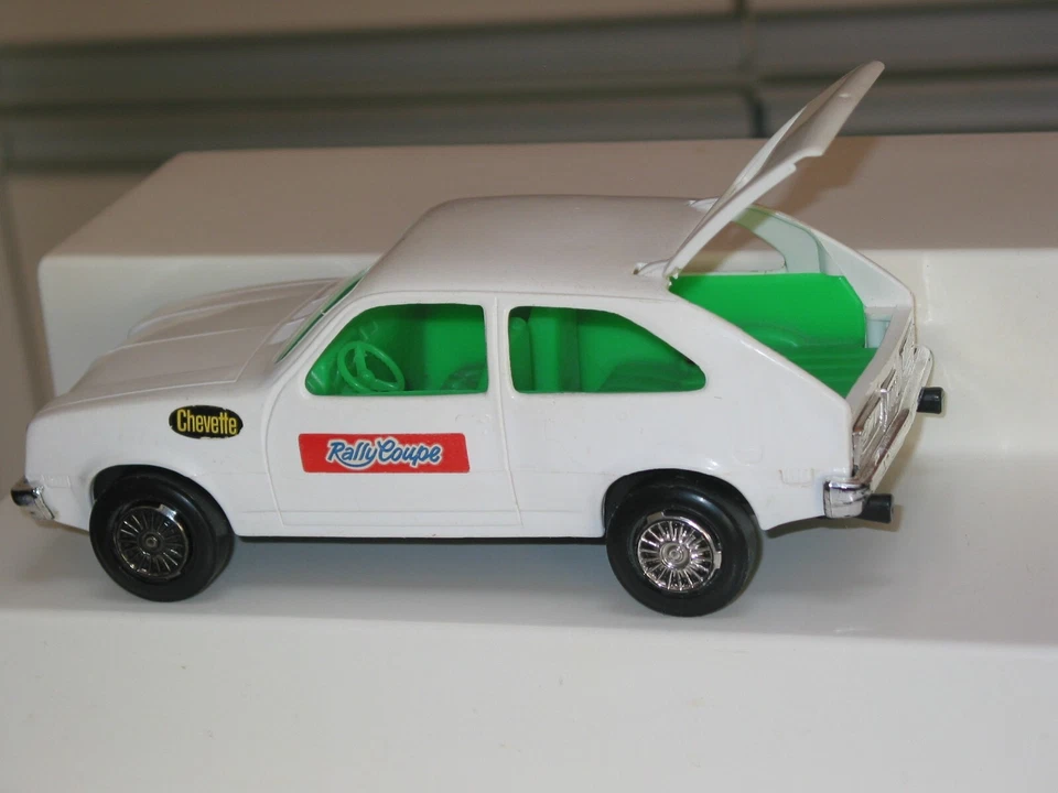 Vintage 1970's Processed Plastic Co. Toy Chevy Chevette Rally Coupe Car - Image 2 of 4