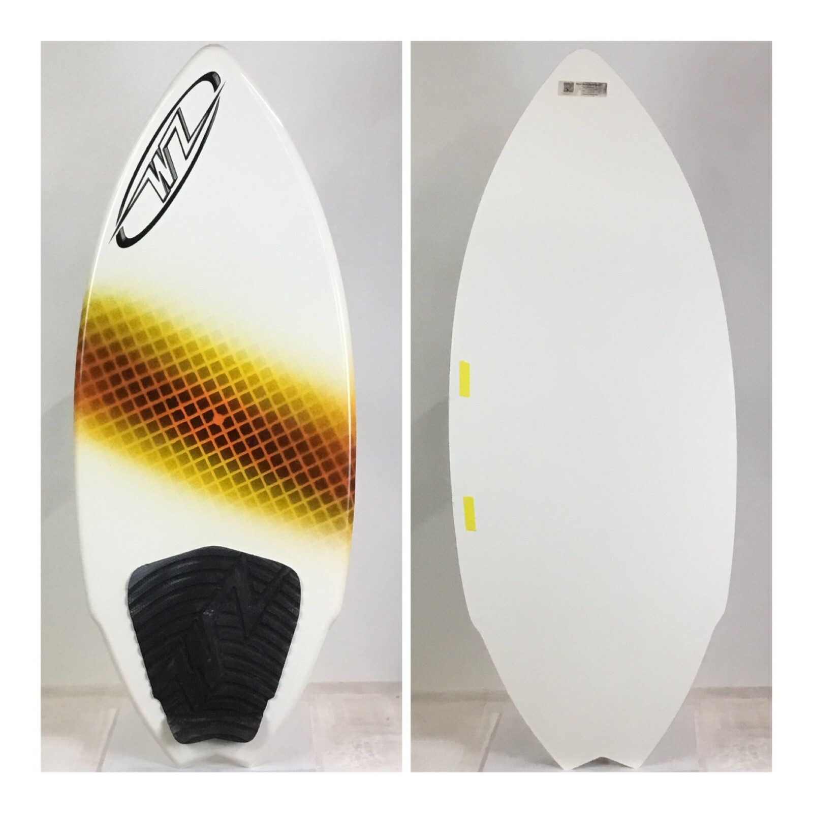 Wave Zone Fish Hook 51" Fiberglass Skimboard Complete BLEM (WZ82) eBay