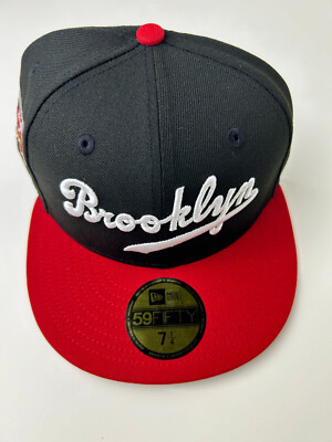 NEW ERA BROOKLYN DODGERS WORKMARK SCRIPT 59FIFTY 2-TONE