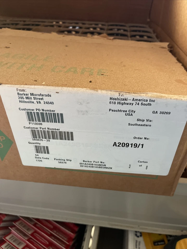 Condensador IMC 3A0076-20 (091A243B165BE5R) 243-292UF 165VAC 50/60 Hz +65 c 1726H Foto 3 de 3