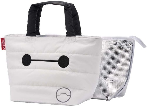 Disney Baymax Washable Soft Lunch Bag Double Layer Insulated Japan Big Hero - Picture 5 of 12