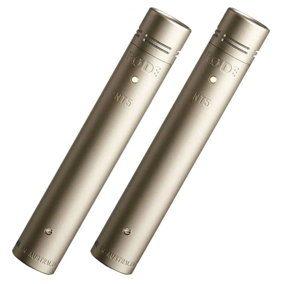 Rode NT5 Matched Pair Small Diaphragm Cardioid Condenser Microphones - Image 2 of 2