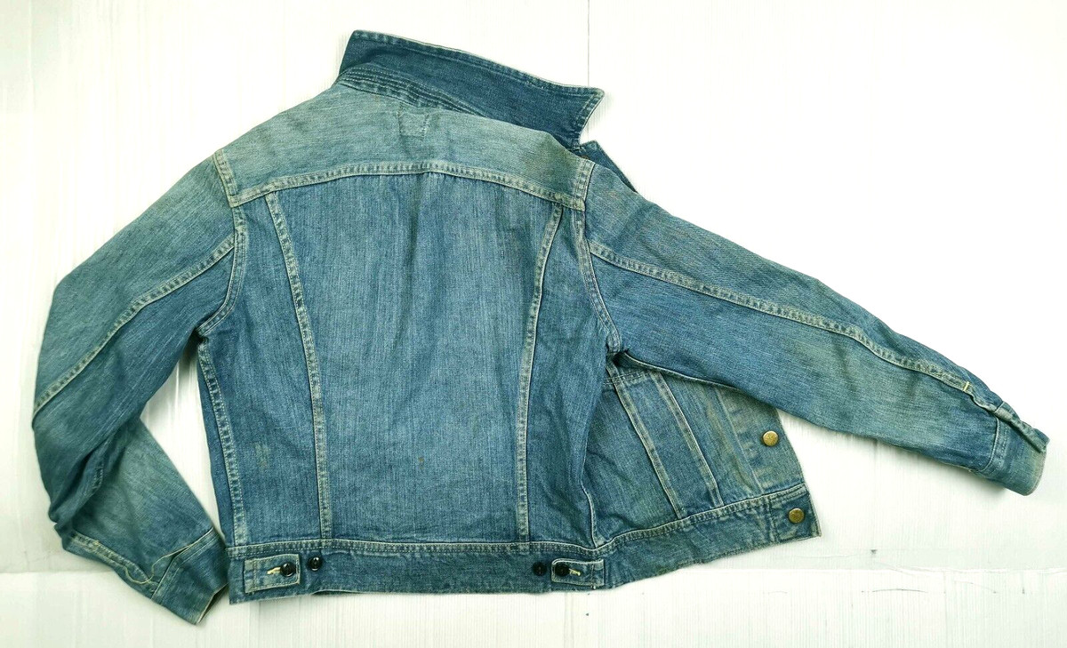 シルバー/レッド Lee 101-J 38 REGULAR Gジャン USA USED | ochge.org