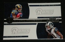 2019 Contenders Round Numbers Los Angeles Rams David Long - Darrell Henderson 