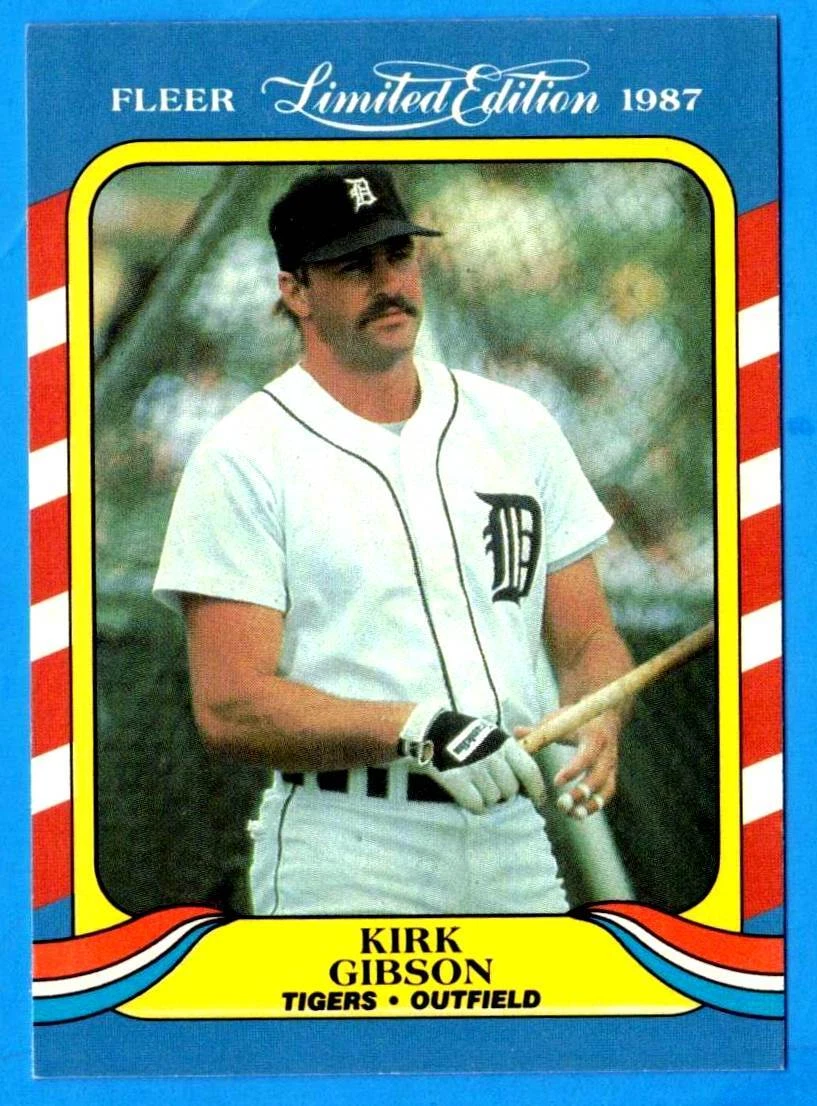Kirk Gibson trading card