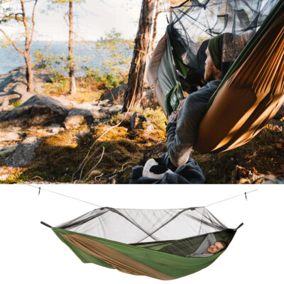 AMAZONAS Hängematte Adventure Moskito Hammock Thermo Moskitonetz Trekking Camp