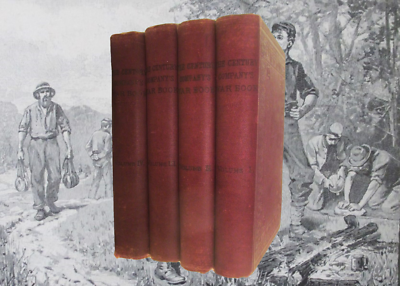 Battles Leaders of Civil War 4 volume set 1887 Leather Century Co