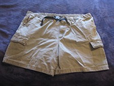 Cherokee Men's Olive Green Cargo Shorts XXL 7 Pockets