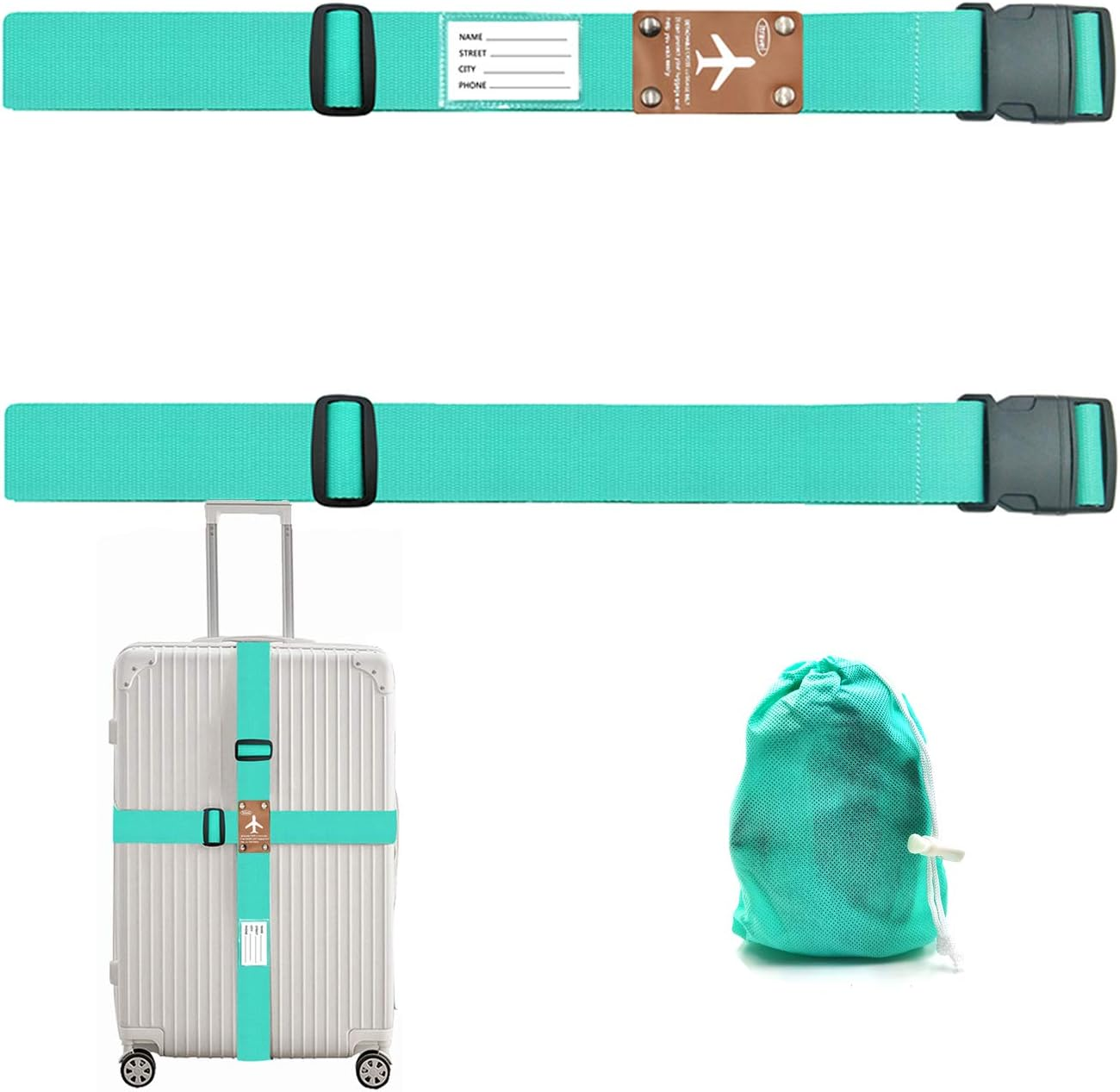 Luggage Straps Suitcase Belts Travel Accessories Bag Straps-image