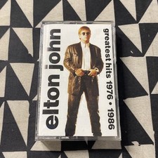 Elton John - Greatest Hits 1976-1986 Audio Cassette MCA Records MCAC-10693 NEW