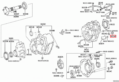 Genuine LandCruiser VDJ79 VDJ78 VDJ76 UZJ100 Transfer Case Magnetic Drain Plug - Picture 7 of 20