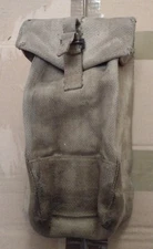 m798 E - Original WW2 British Army 37 Pattern Webbing Bren Pouch - post WW2 era