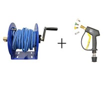 Pressure Washer Hose, Reel & Short trigger for Karcher K-Series Washers 20 mts