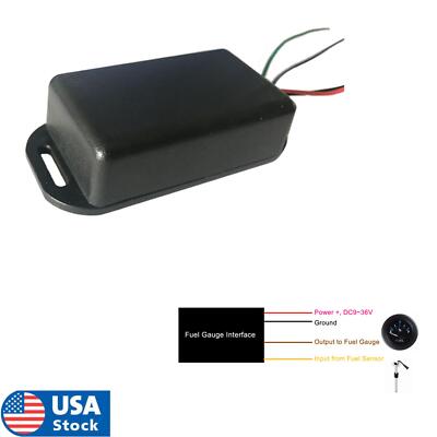 Fuel Gauge Interface Module Car Fuel Gauge Interface Module Ohm Range Converter for Fuel Gauges Ohm ...