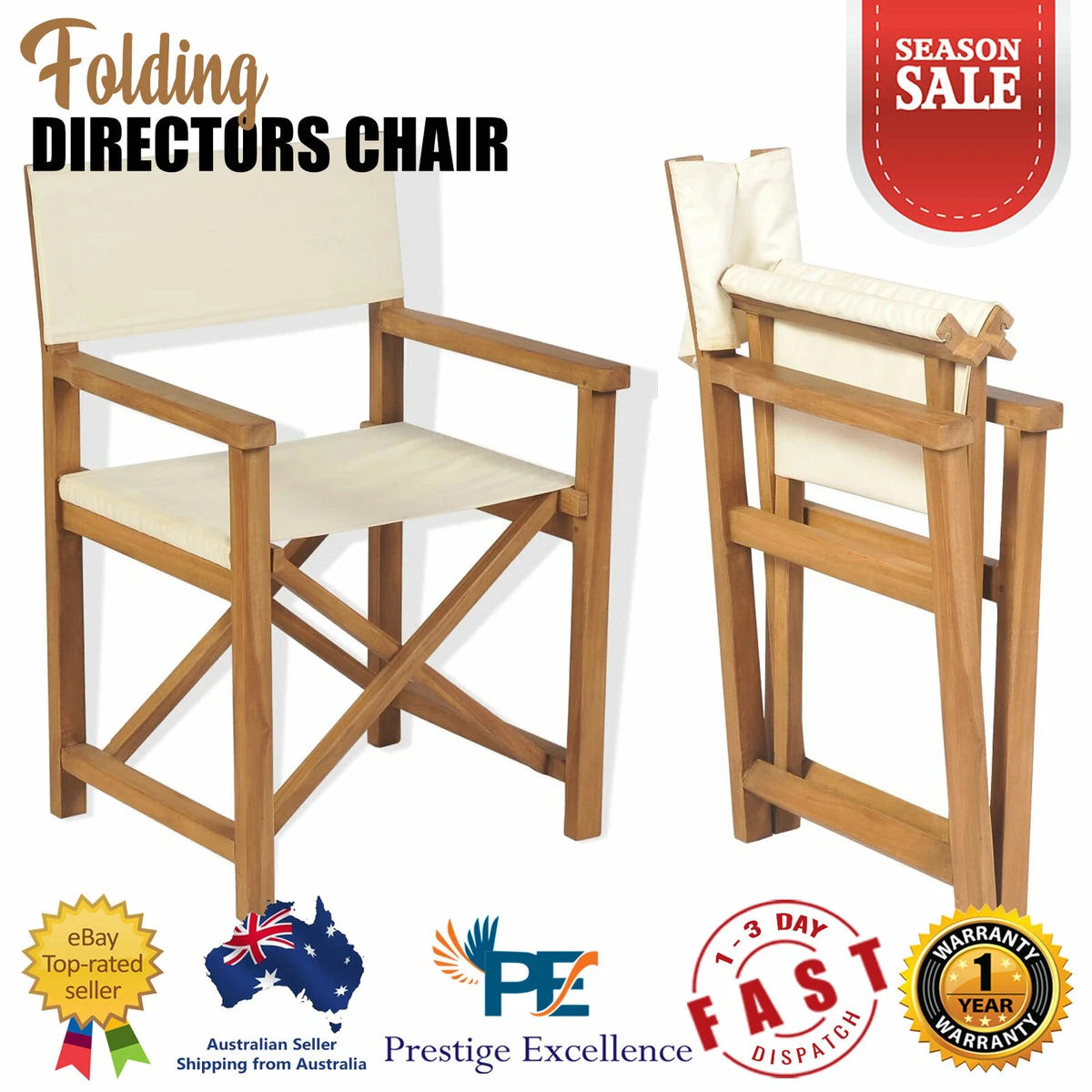 Woods folding directors chair deals