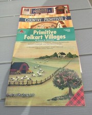 3 Tole Folk-art Painting Books- Varied Artist