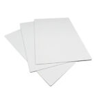 20pcs 8" x 12" Sublimation Blanks White Aluminum Sheet Metal Board Gloss 17.7Mil