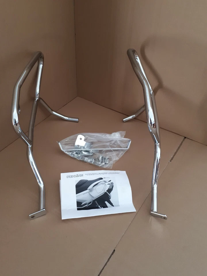 Fehling 6126 Schutzbügel L+R + Zusatzhalter 6129 Suzuki Burgman AN650 Executive - Bild 2 von 4