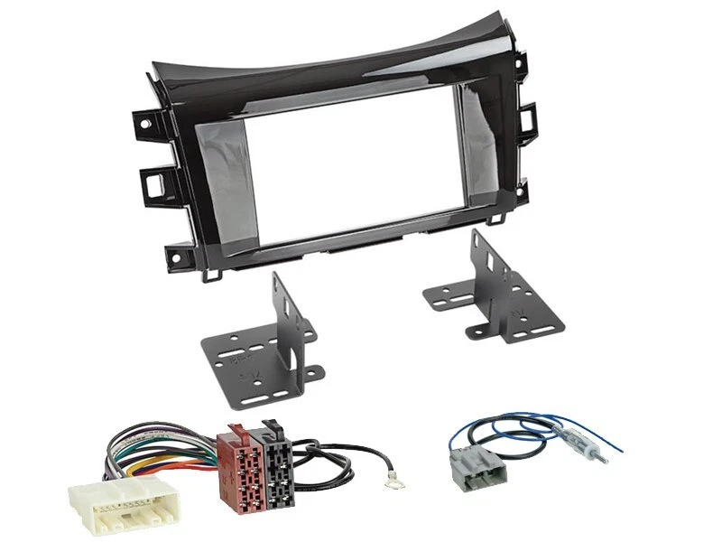 JVC KW-M180DBT 2DIN DAB+ Autoradio für Nissan NP300 Navara Pick-up ab 2016 piano - Bild 2 von 4