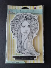 Prima Marketing Bloom Jamie Dougherty  Jamie Dougherty Cling Stamp Mother