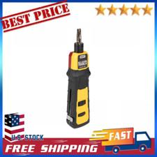 Klein Tools VDV427-300 Impact Punchdown Tool with 66/110 Blade, Reliable CAT Cab