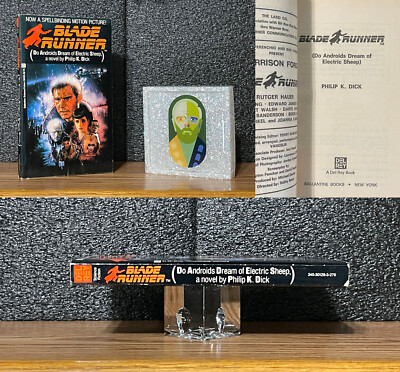 VTG Sci-Fi PB Philip K Dick BLADE RUNNER 1982 1st Thus Androids Dystopian Empath