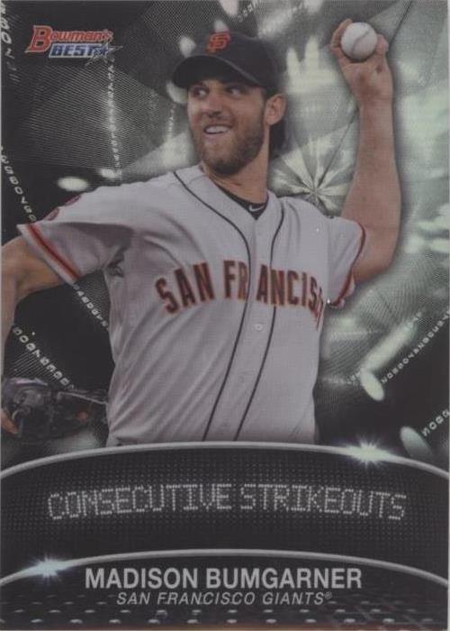 2016 Bowman's Best - Madison Bumgarner #SL-MB - 1 of 1