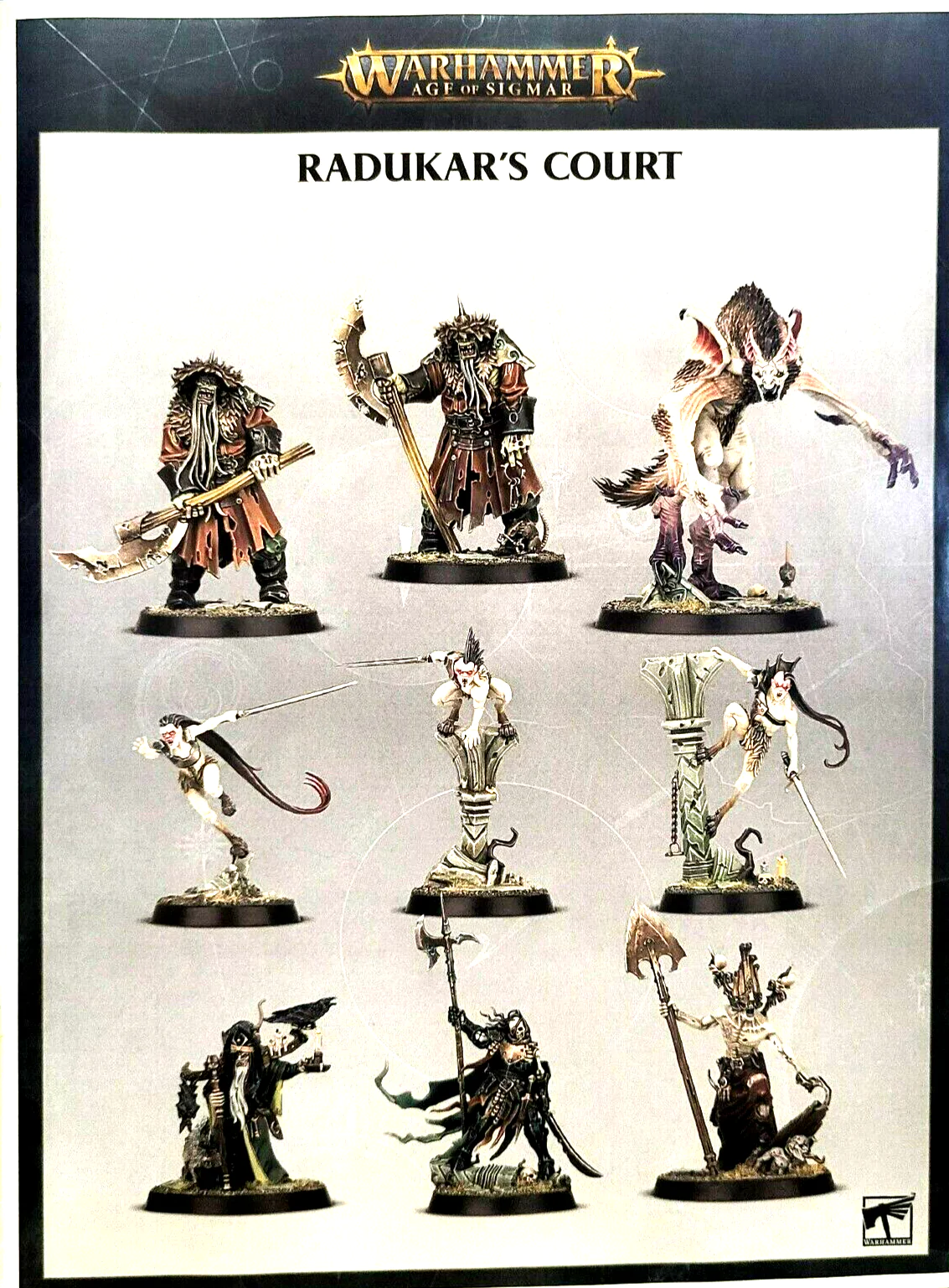 Radukar Court Soulblight Gravelords Hero Set Warhammer Age of Sigmar