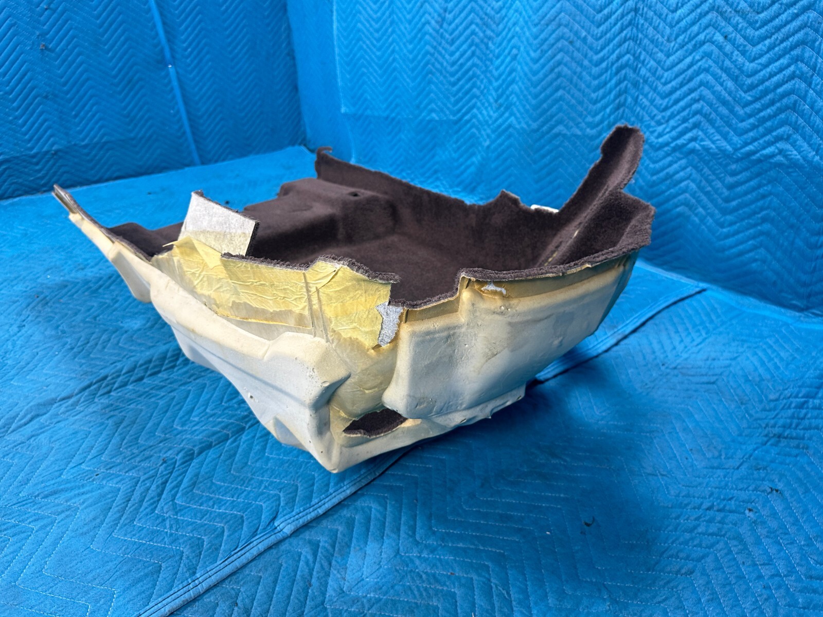 Bentley Continental Flying Spur Front Driver's Floor Carpet Burnt 2006-2012 OEM