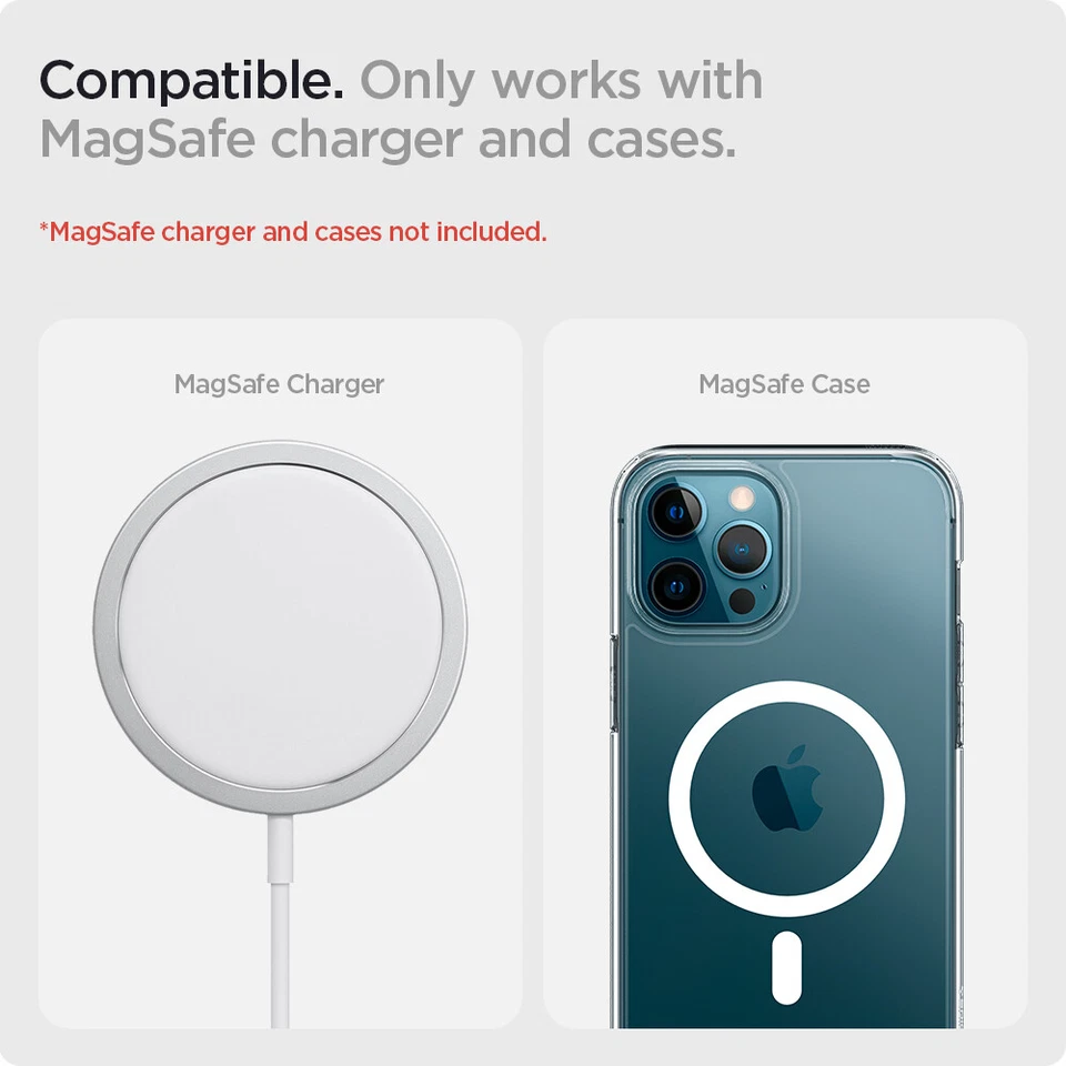 For MagSafe Charger Case | Spigen [MagFit] Car Mount Cover [NO CHARGER] - Image 2 of 4