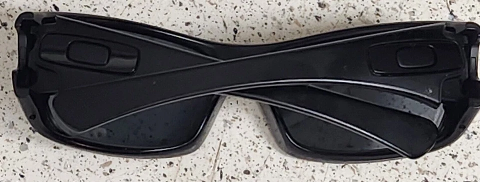 Oakley Antix Matte Black Frames Black Lenses  Used Heavy Wear - Image 2 of 4