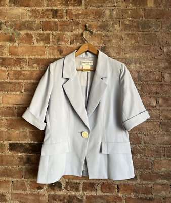 Vintage Yves Saint Laurent Variation Women's Jacket, Sz 44 FR 12