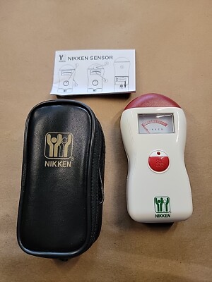Nikken Magnetic Field Sensor Tester Indicator Light Meter EMF Fields New