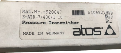 #ad #ad NEW E ATR 7 400 I Pressure Sensor fast shipping $500.00