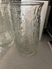1960’s Crinkle/Bark Clear Glassware Lot of 7 — photo 2
