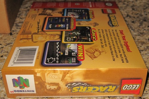 LEGO Racers (Nintendo 64) N64 ..Brand new! Case fresh! - Picture 6 of 10