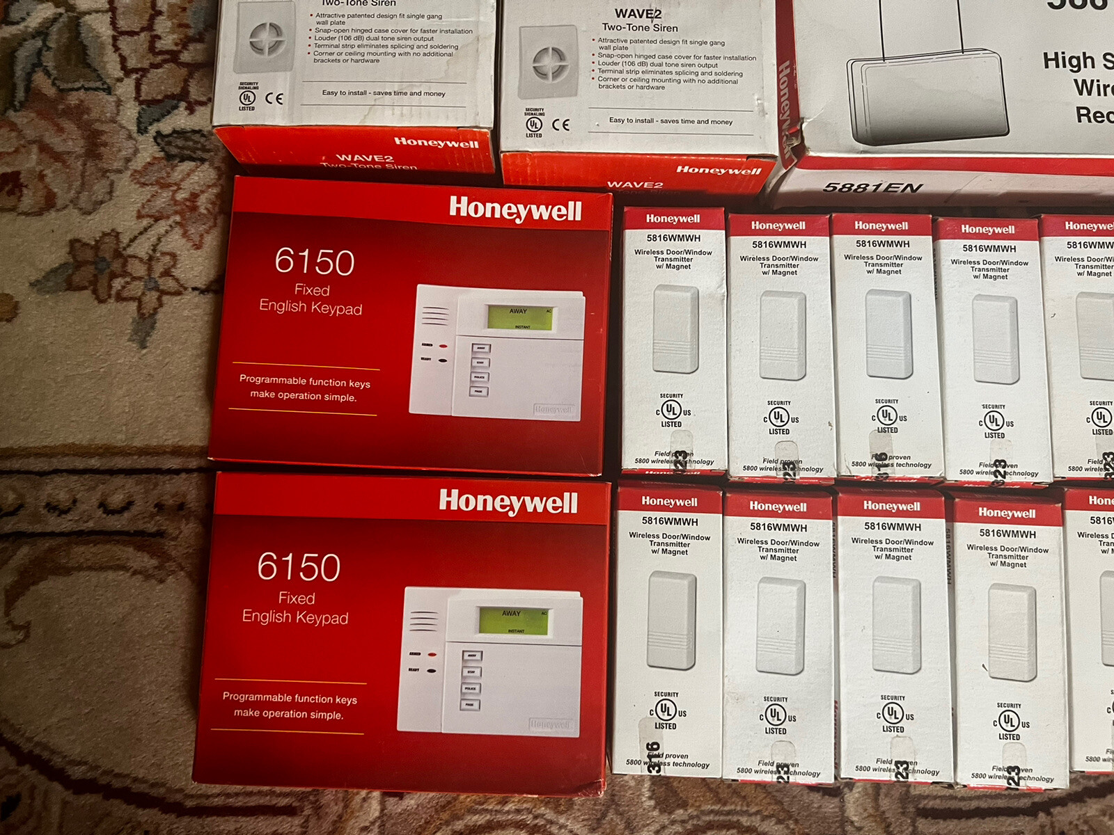 Honeywell 6150 5816 5881 5853 5834 Wave2 lot (BRAND NEW/SEALED) eBay