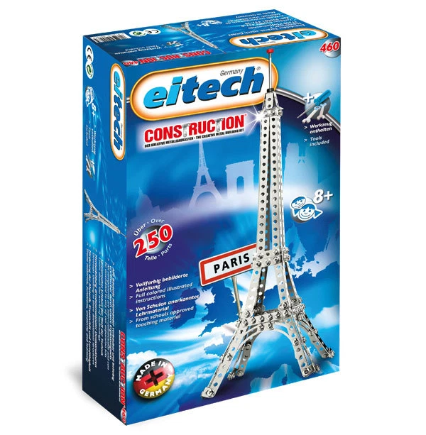 Eiffel Tower C460 Eitech Metal Construction Building Toy Steel Model - Image 4 of 4