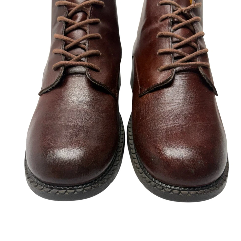 BASS | Botas con cordones vintage Y2K Ginnie botines suela 100 % cuero talla: 8M Foto 3 de 4