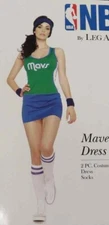 NBA Dallas Mavericks Dress or Set  Leg Avenue Costume