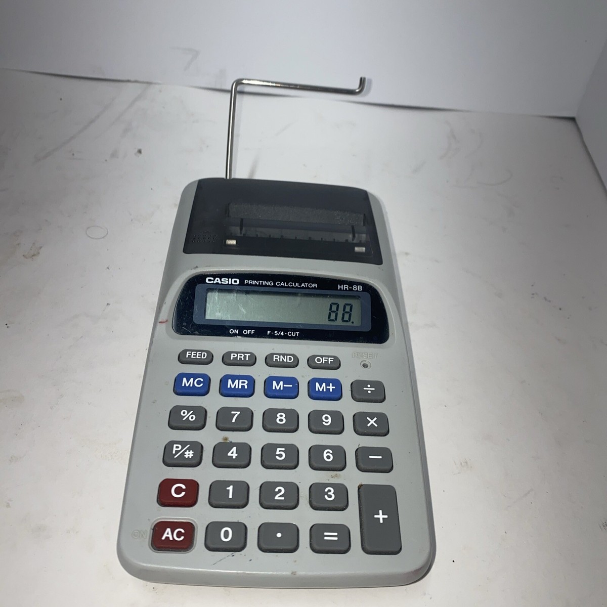 Casio Hr150rce Adapt Precio Calculadora Impresora Casio HR-150RCE