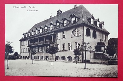 Postcard Finsterwalde around 1910 Children's Home (27625