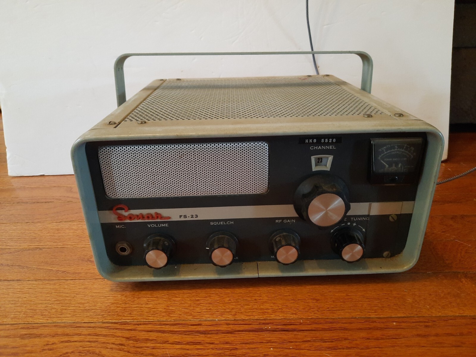 Vintage Sonar FS23 Tube Radio eBay