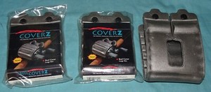 LOT OF 3 = COVERZ COVER fishing protective Reel Covers = foam = C1302-5