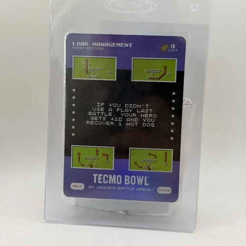 2026 Bo Jackson Battle Arena Tecmo Bowl Load Management Bonus Play BPL-7