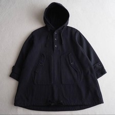 tricot COMME des GARCONS AD2010 Anorak Pullover Parka Navy Women's FA BGA