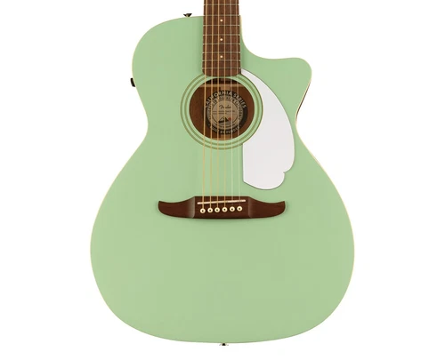 Open Box Fender Newporter Player A/E Guitar - Surf Green w/ Walnut FB