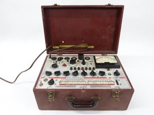 Hickok 600A Vintage Mutual Conductance Tube Tester (powers up, needs work)