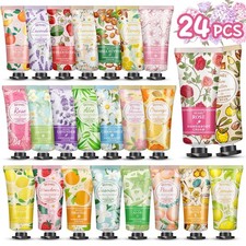 24 Pack Hand Cream Gift Set For Women, Mini Lotion Travel Size in Small