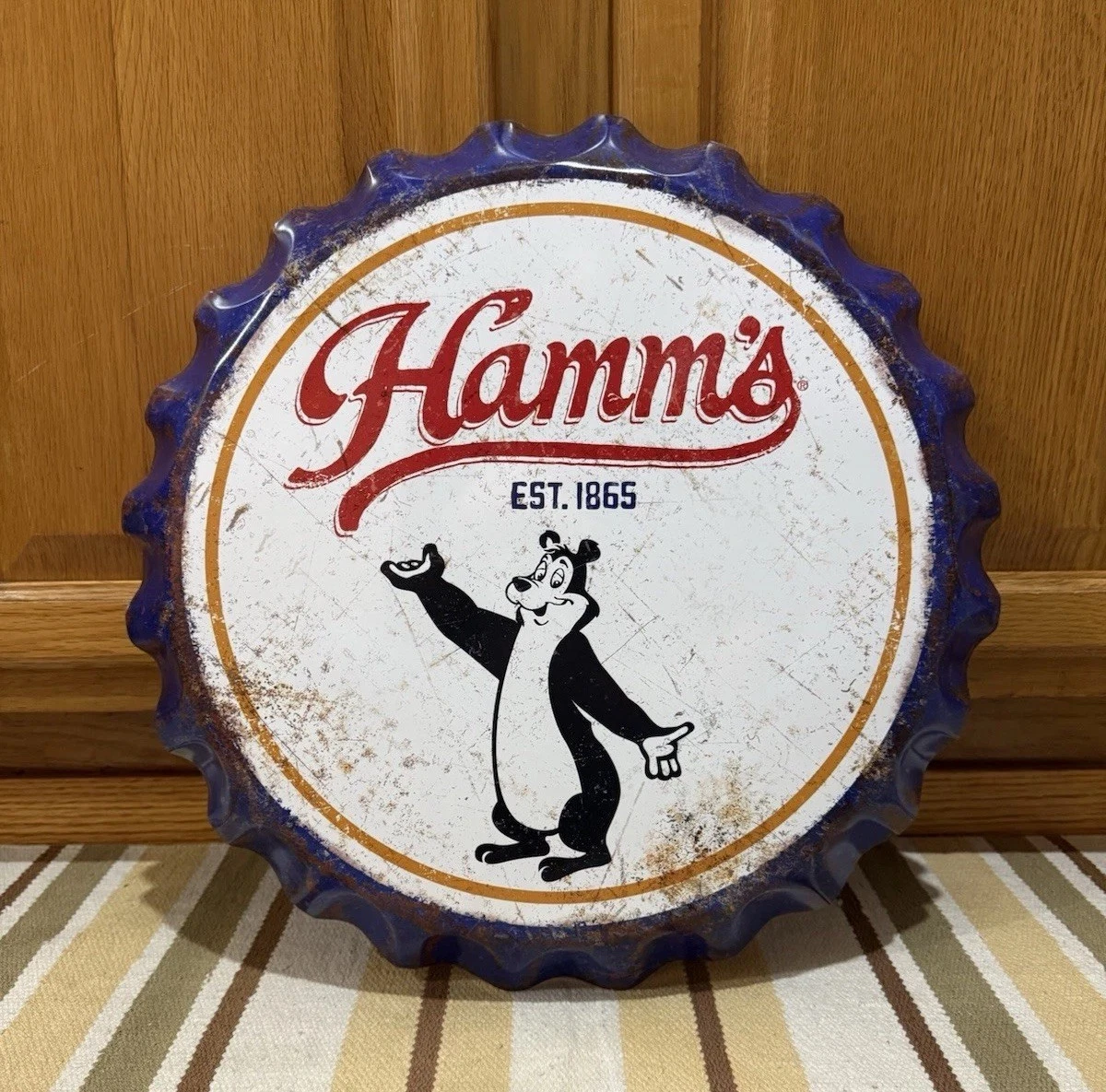Hamms Bear Indiana Collectible Hamm's Signs & Tins for sale | eBay
